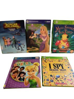 LeapFrog Tag Activity Storybooks and games lot of 5
